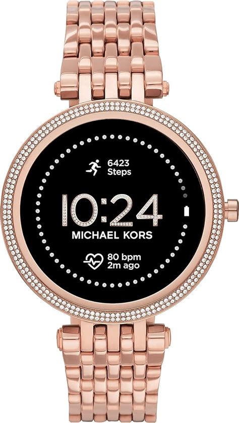 michael kors gen 5e smartwatch review|rose gold mk smart watch.